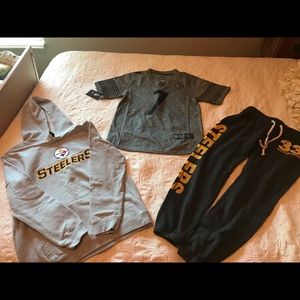 Lot of size small Steelers items